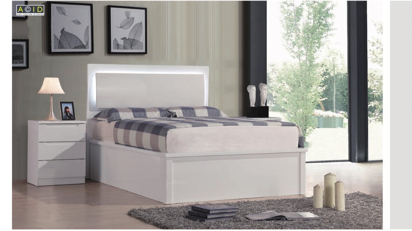 Slim LED Bed